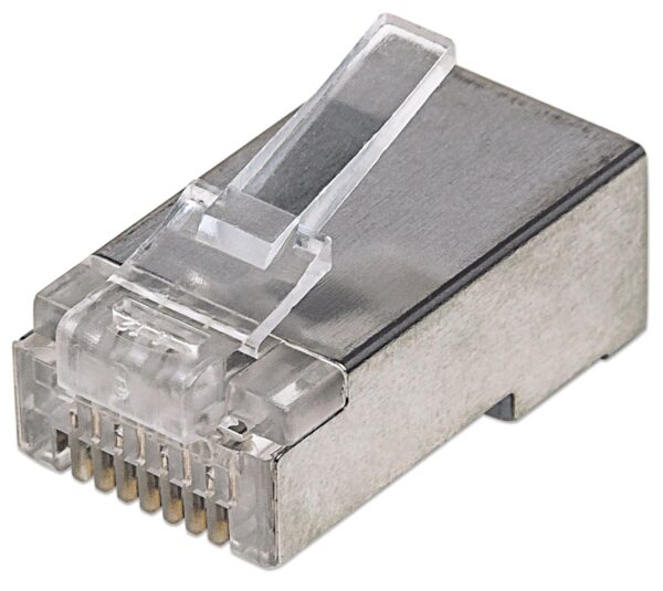 Confezione 100 Plug Modulari Pro Line RJ45 Cat.5e STP - immagine 2