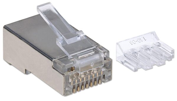 Confezione da 90 Plug Modulari Cat.6A RJ45 STP - immagine 2