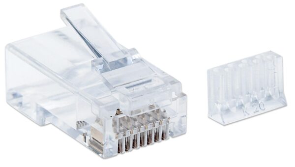 Confezione da 90 Plug Modulari Cat.6 RJ45 UTP - immagine 2