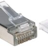 Confezione da 90 Plug Modulari Cat.6 RJ45 STP - immagine 2