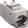 Frutto Keystone RJ45 Cat6 STP Schermato 250MHz SNAP-IN - immagine 2