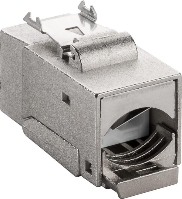 Frutto Keystone RJ45 Cat6 STP Schermato 250MHz SNAP-IN - immagine 2