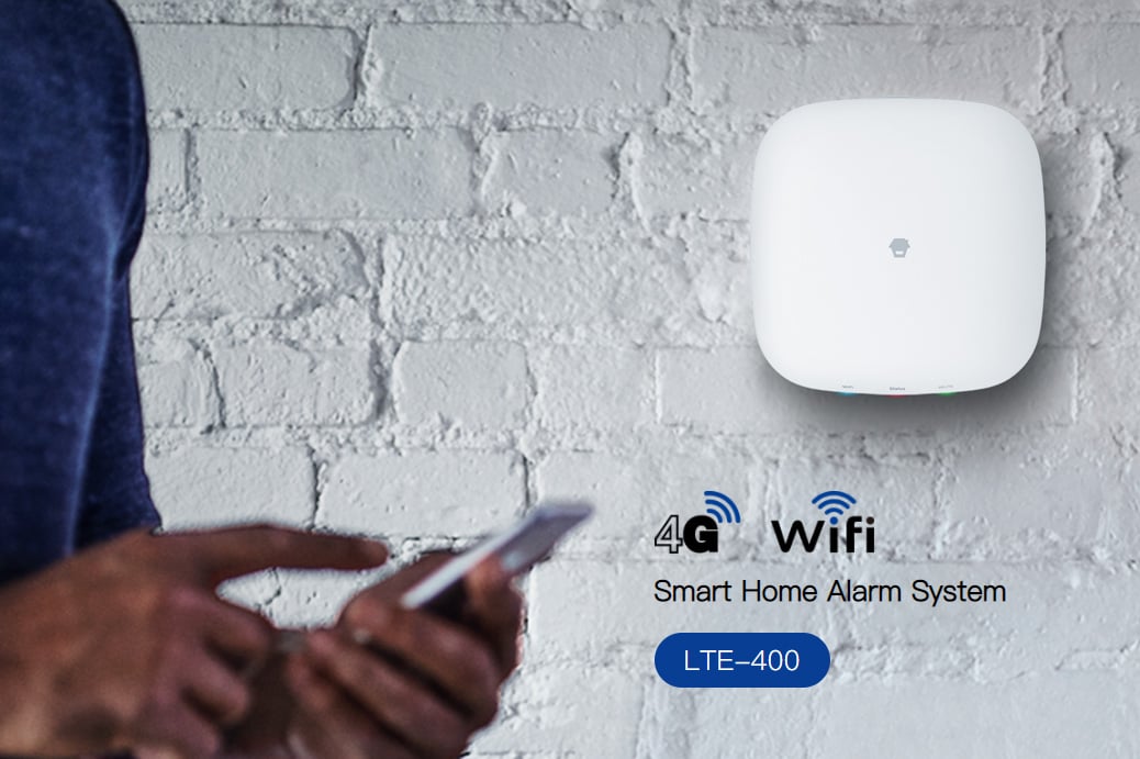Kit Sistema di allarme WiFi SIM 4G Smart Home Alexa LTE-400 - immagine 2