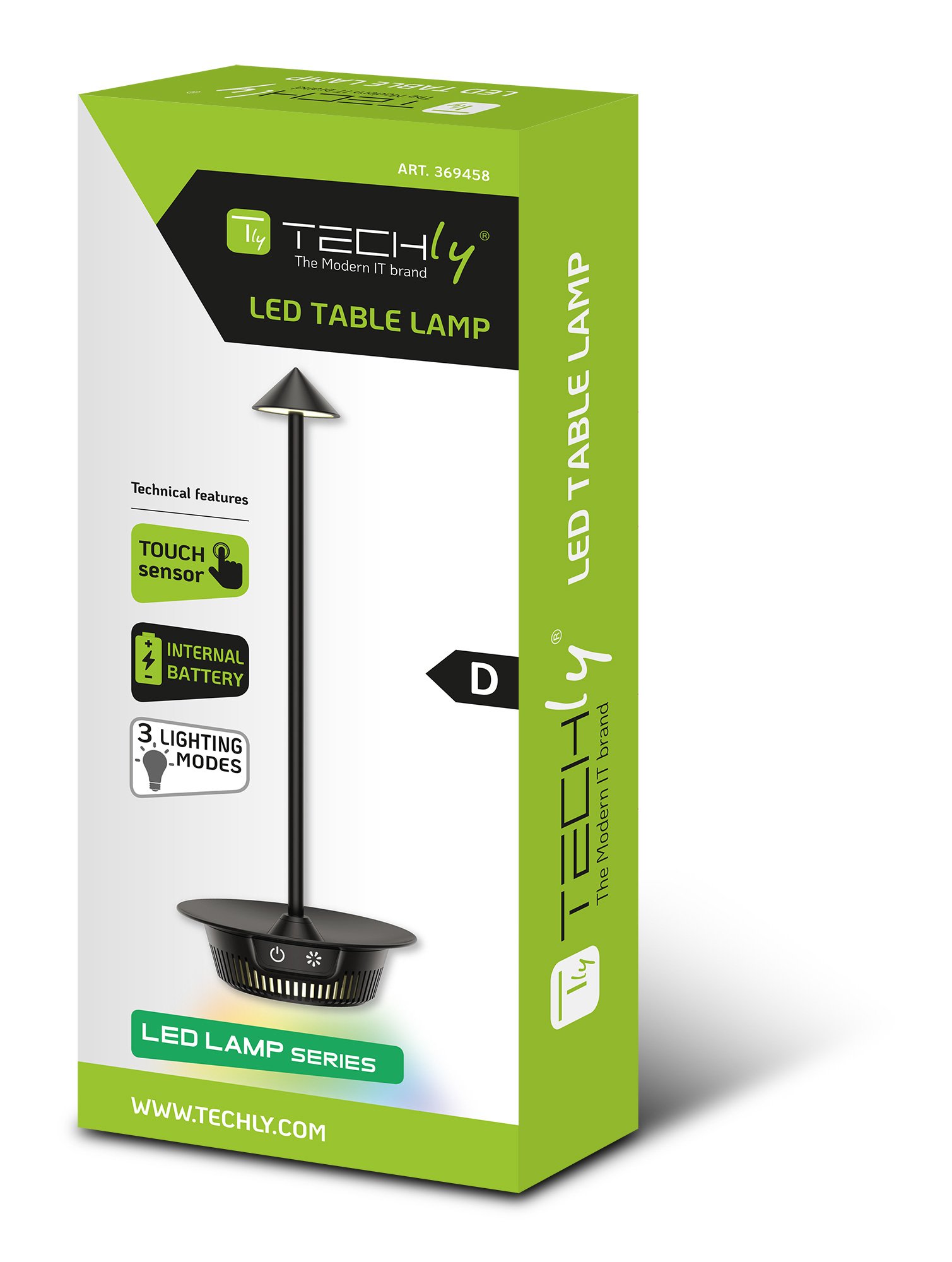 Lampada LED Multicolore da Tavolo Dimmerabile Batteria Ricaricabile Alimentazione USB-C™ - immagine 2