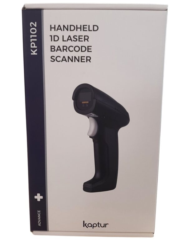 Lettore Codici a Barre USB Laser Barcode Reader 1D IP50 - immagine 2