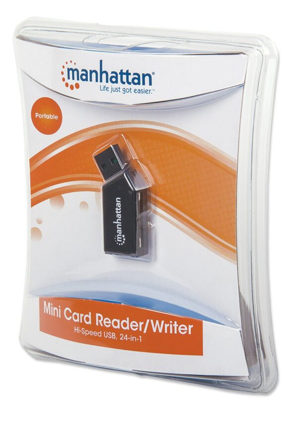 Mini Lettore di Memorie USB 2.0 card-reader 24in1 - immagine 2