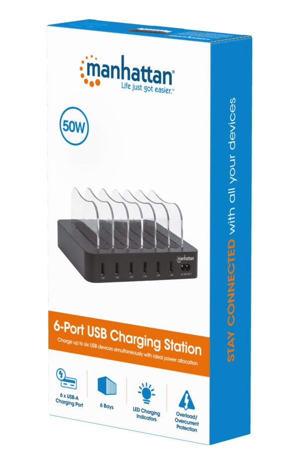 Docking Station Stazione di ricarica 6 porte USB - immagine 2