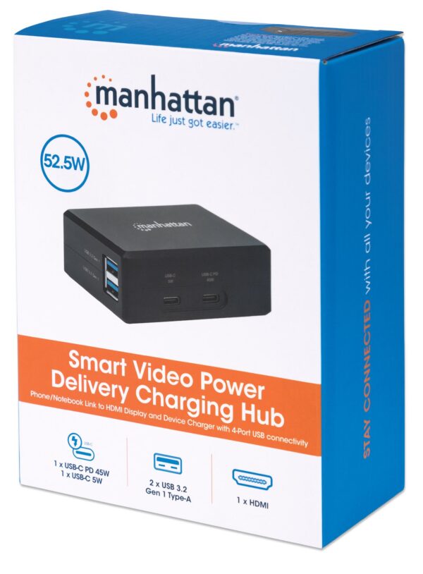 Hub USB-C™ con funzione di ricarica Power Delivery 45W - immagine 2