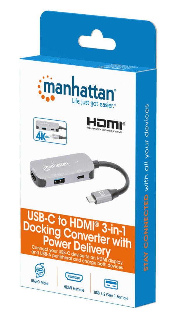 Convertitore USB-C™ a HDMI 3-in-1 con Power Delivery - immagine 2