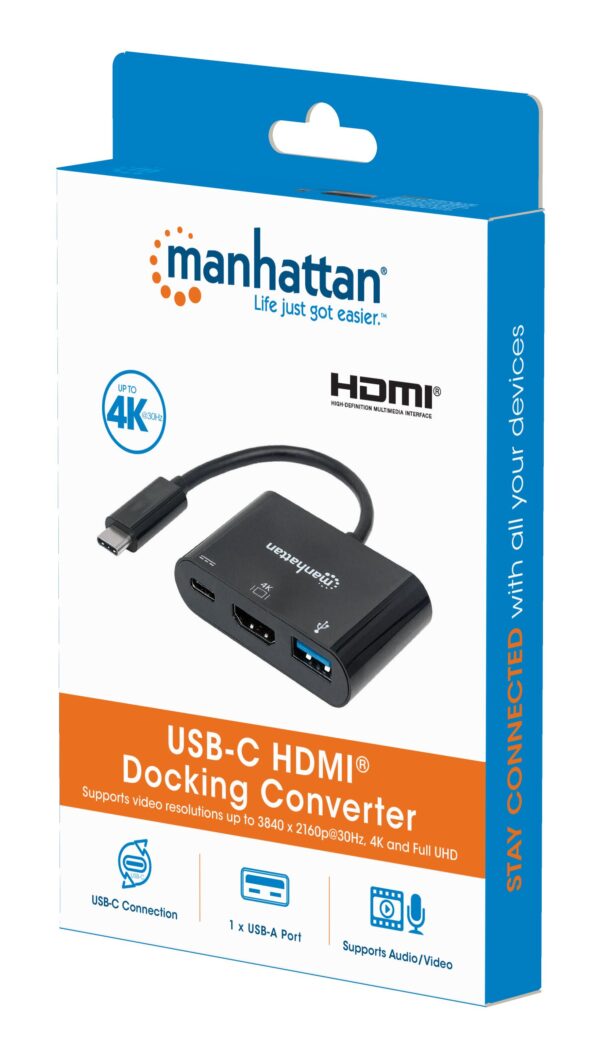 Convertitore USB-C™ a HDMI, USB-A, USB PD - immagine 2