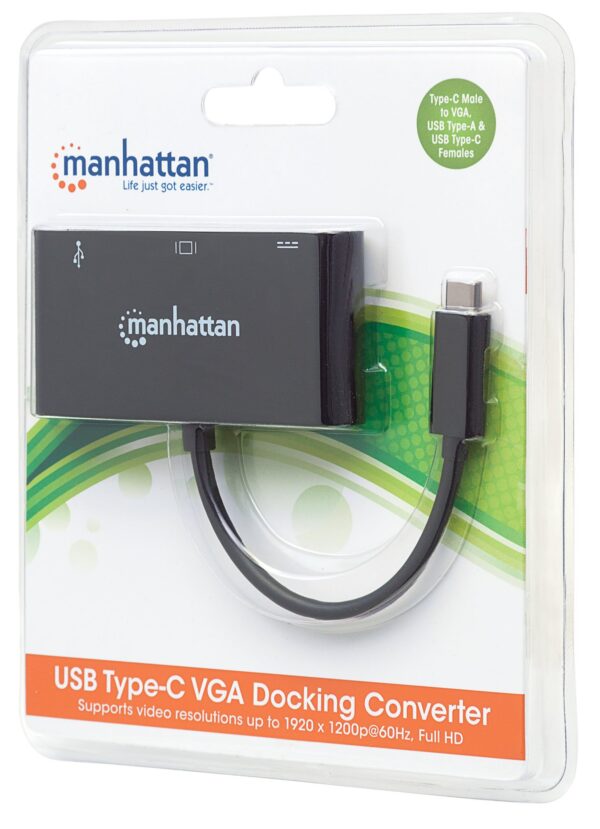 Adattatore Convertitore USB-C™ a VGA, USB-A, USB PD - immagine 2