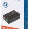 Scheda Audio Stereo USB 2.0 Virtual 7.1 Canali - immagine 2