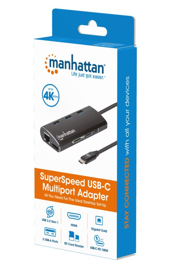 Adattatore USB-C™ SuperSpeed Multiporta - immagine 2