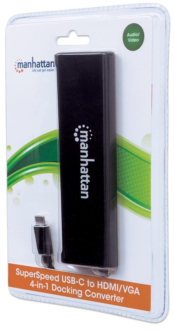 Convertitore USB-C™ a HDMI / VGA Docking Station 4-in-1 - immagine 2