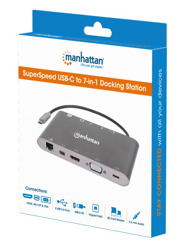Docking Station USB-C™ SuperSpeed 7 in 1 - immagine 2