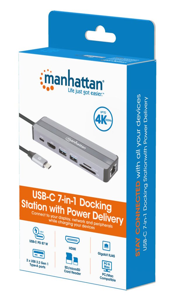 Docking Station USB-C™ 7-in-1 con Power Delivery 4K - immagine 2