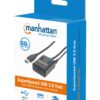 Hub USB 3.0 4 Porte con Alimentatore 5V 3A Nero - immagine 2