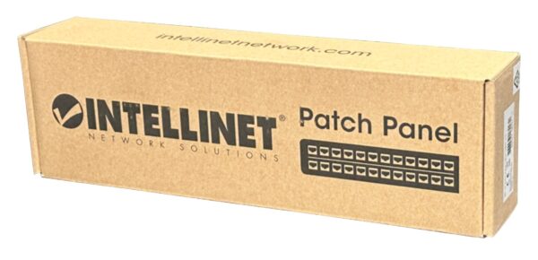 Pannello Patch 12 Porte UTP Cat5e Installazione a Muro - immagine 2