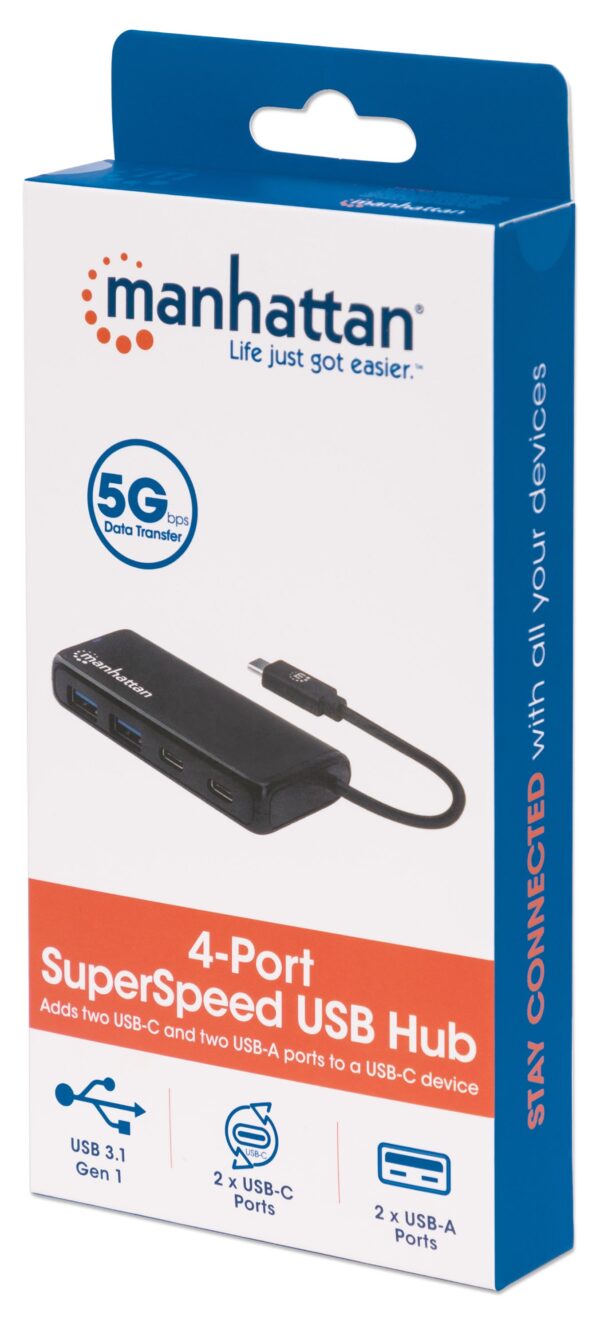 Hub USB-C™ 3.2 Gen 1 a 4 porte - immagine 2