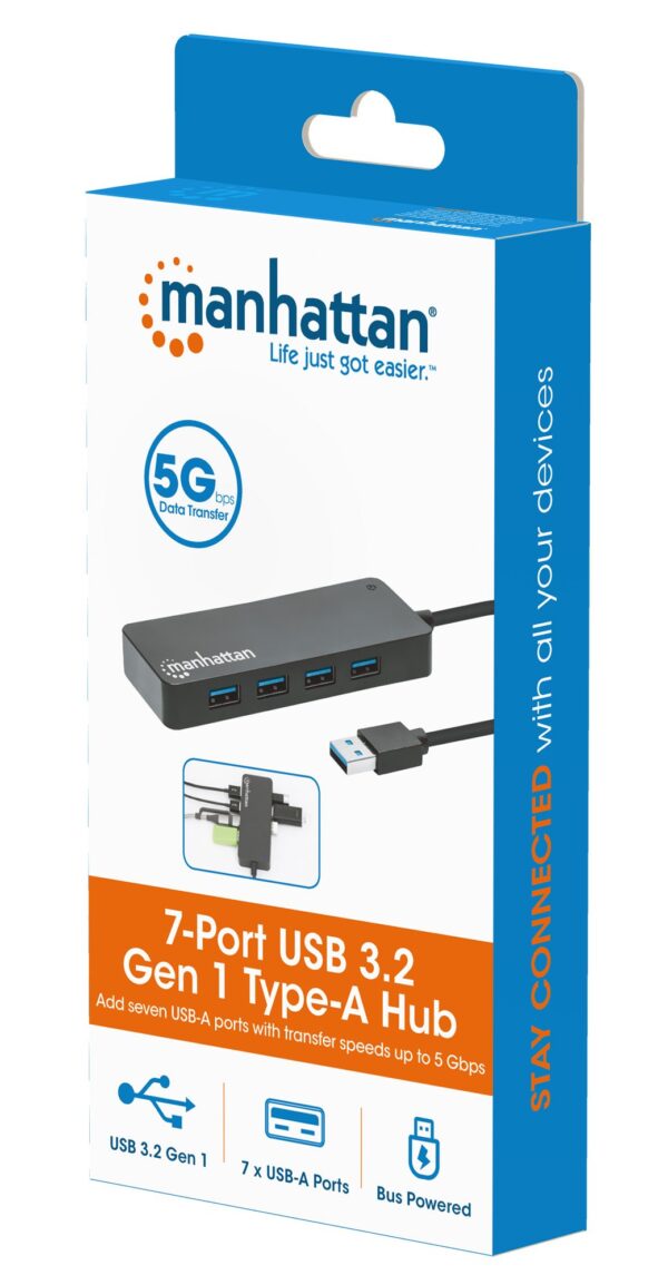 Hub USB-A 3.2 Gen1 7 Porte USB-A - immagine 2