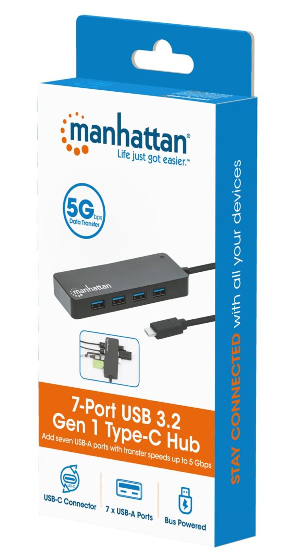 Hub USB-C™ 3.2 Gen1 7 Porte USB-A - immagine 2