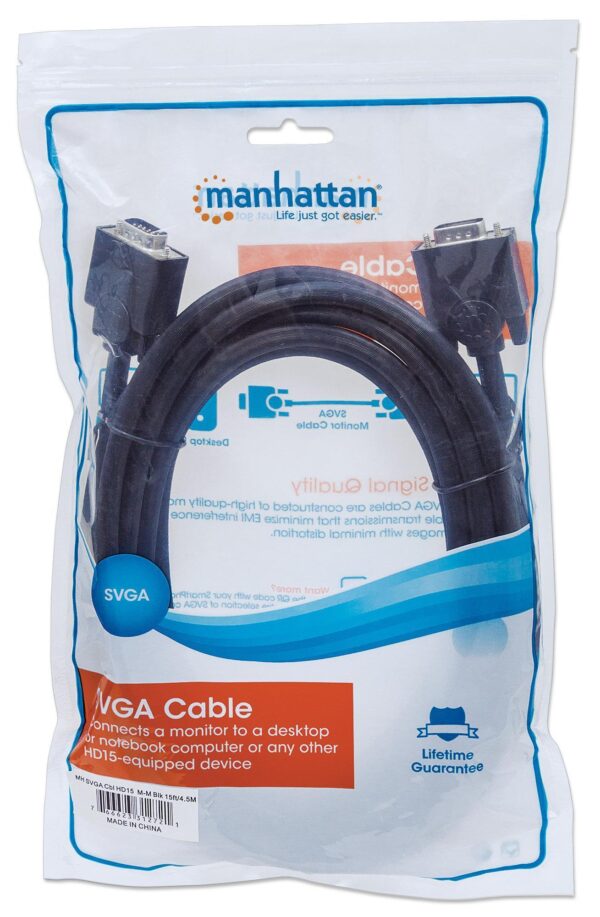 Cavo Monitor Svga M/M da 5 m - immagine 2