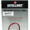 Cavo di rete Patch in Rame Cat. 5e Rosso UTP 0,5 m - immagine 2