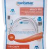 Cavo USB 2.0 A maschio/B maschio 3 metri Bianco - immagine 2