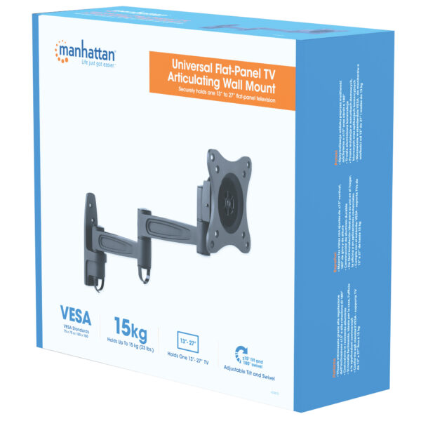 Supporto a Muro Universale Articolato per TV Flat-Panel - immagine 2
