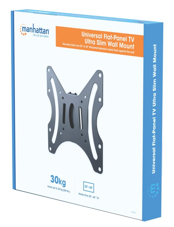 Supporto a Muro Universale Ultra Sottile per TV Flat-Panel 23-42'' - immagine 2