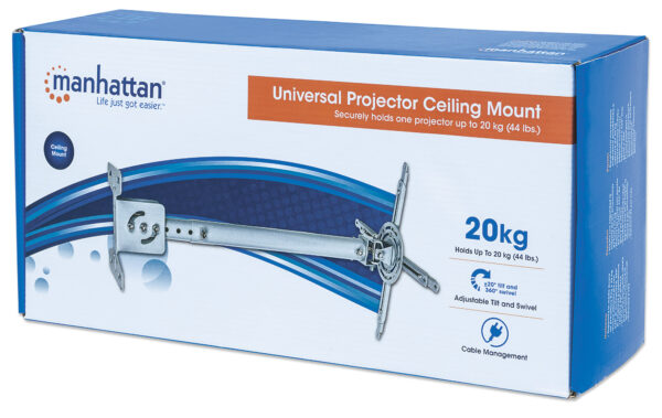 Staffa Universale per Proiettore 20kg a Soffitto - immagine 2