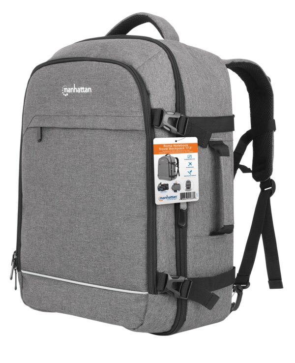 Zaino per Notebook 17.3'' Bagaglio a Mano Borsone da Viaggio Roma - immagine 3