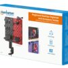 Organizer da Scrivania con Pannello Forato e Supporto per Accessori - immagine 2
