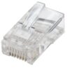 Confezione 100 Plug RJ45 UTP per Cavo Flessibile Cat.5E - immagine 2