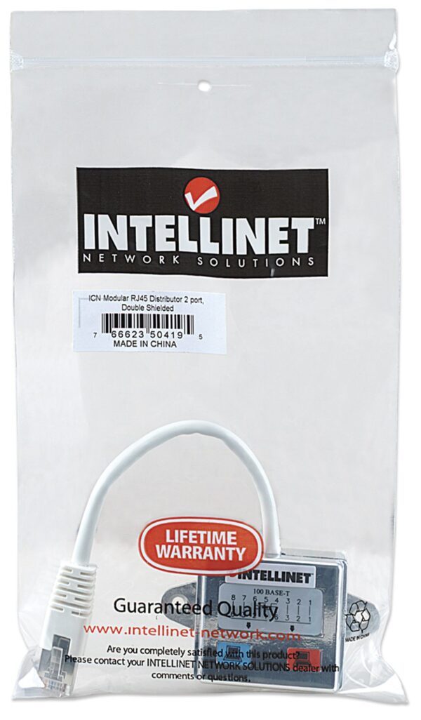 Sdoppiatore di Cavo di rete UTP/FTP Cat. 5E Cable economizer - immagine 2