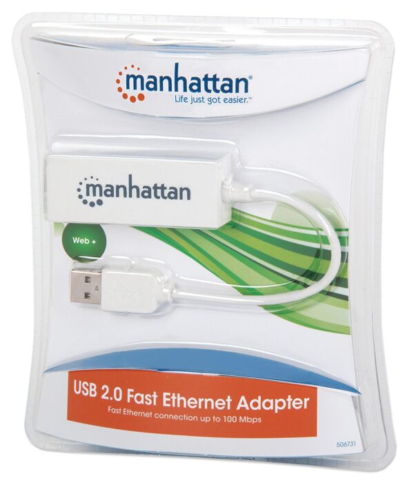 Adattatore USB 2.0 con porta Ethernet LAN 100Mbps - immagine 2