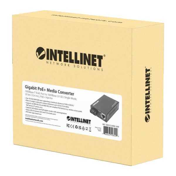 Media Converter Gigabit PoE+ - immagine 2