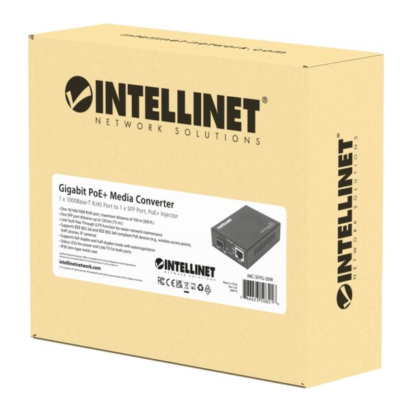 Media Converter Gigabit PoE+ - immagine 2