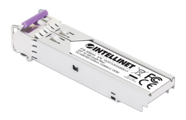 Transceiver SFP Fibra Ottica Monomodale LC 1000Base-BX Bidirezionale WDM - immagine 2