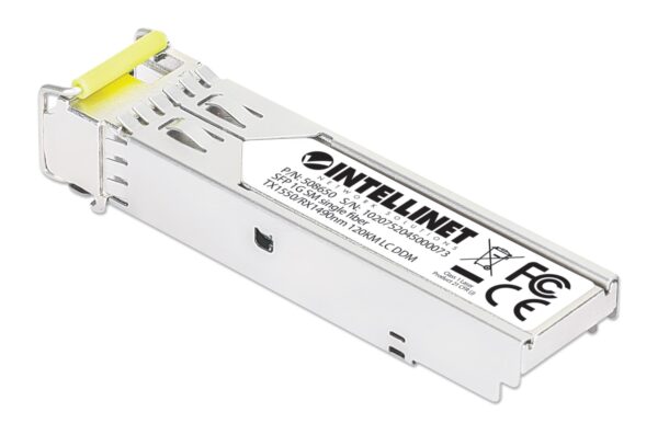 Transceiver SFP Fibra Ottica Monomodale LC 1000Base-BX Bidirezionale WDM - immagine 2