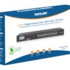 Gigabit Ethernet Switch 24 porte POE+ con 2 porte SFP - immagine 2