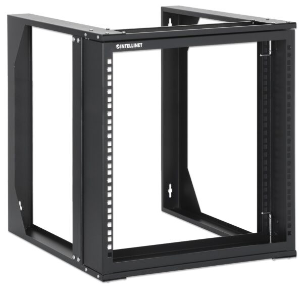 Armadio a Muro 19'' Open Frame 2 Montanti Flat Pack 9U - immagine 2