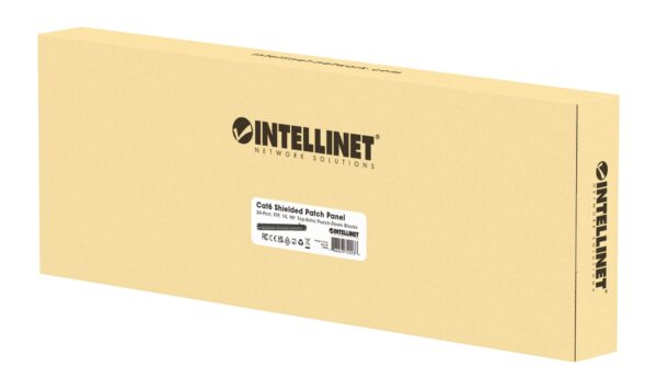Pannello Patch STP 24 posti RJ45 Cat. 6 - immagine 2