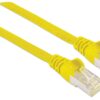 Cavo di rete Patch in rame Cat. 6 Giallo SFTP LSZH 1m - immagine 2