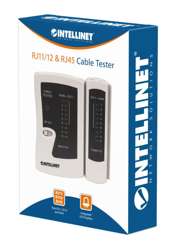 Tester di Rete per Cavi RJ11/12 & RJ45 - immagine 2