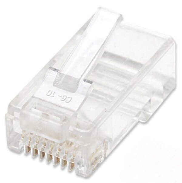 Plug Modulari RJ45 Cat5E per Cavo Flessibile UTP - immagine 2