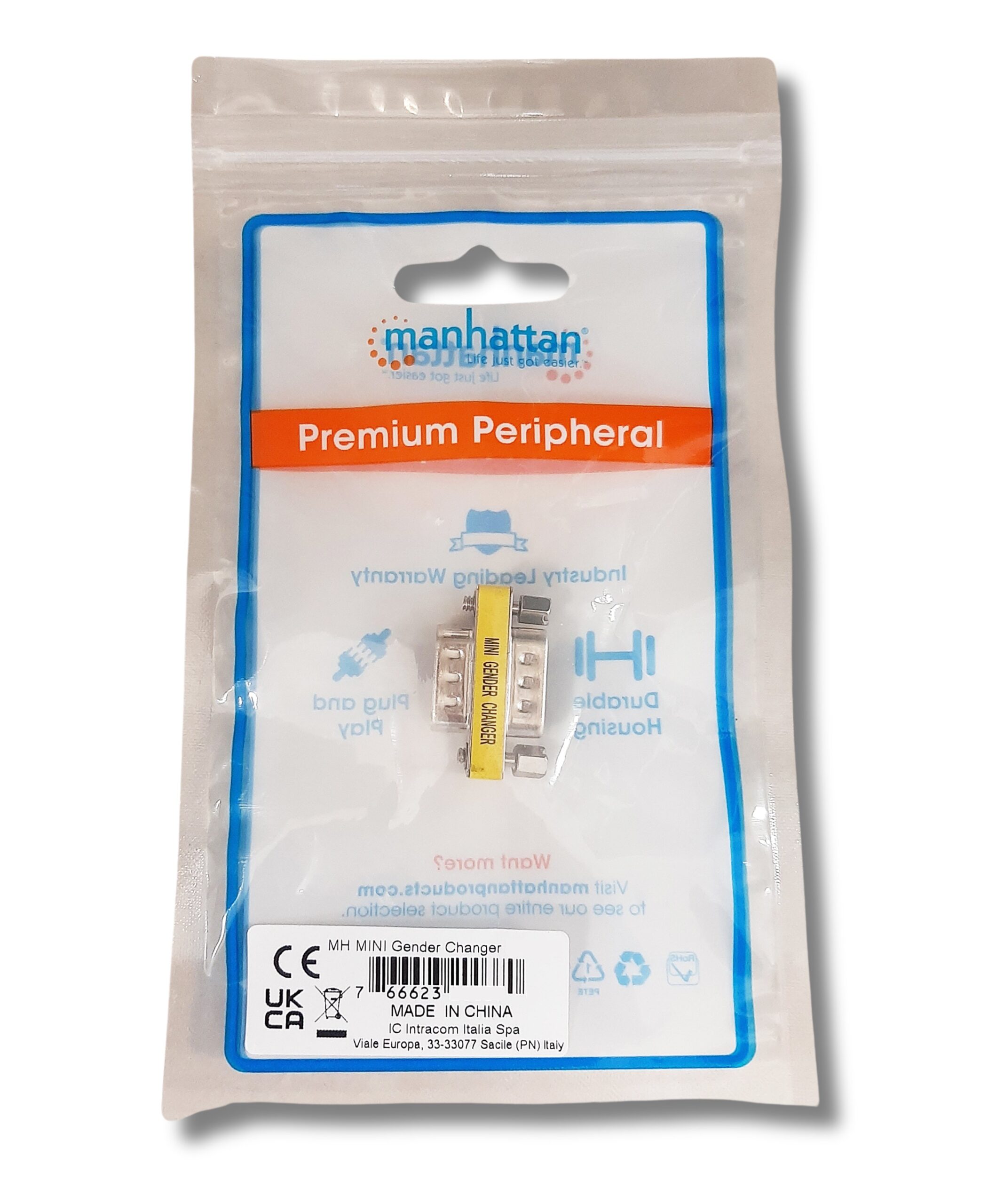 Mini Gender Changer VGA DB 15 poli HD M/F - immagine 2