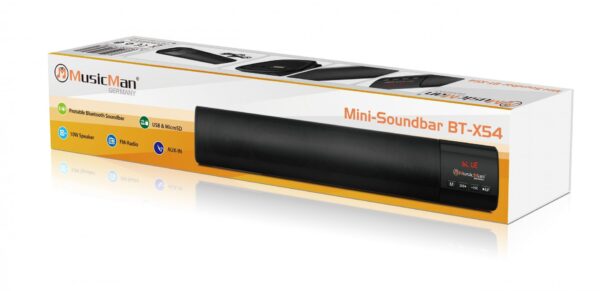 Mini Soundbar Bluetooth V5.1, BT-X54 - immagine 2