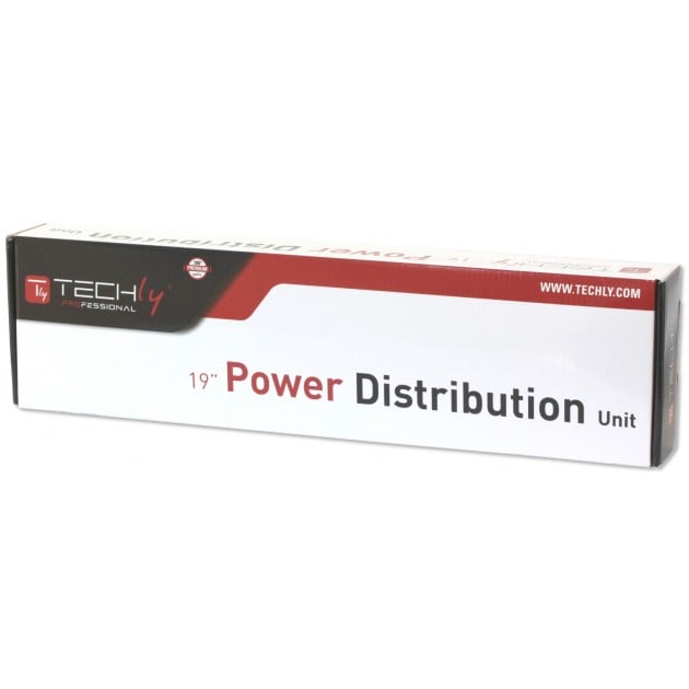Multipresa 12 Posti VDE da Rack 19'' con Interruttore Spina Italiana 1U - immagine 2