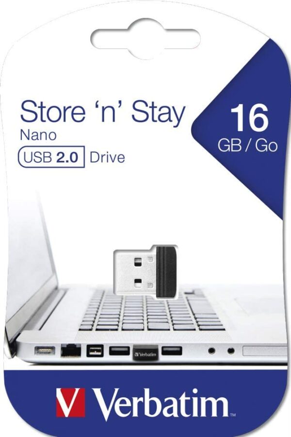 NANO Memoria USB 16GB Nero - immagine 2